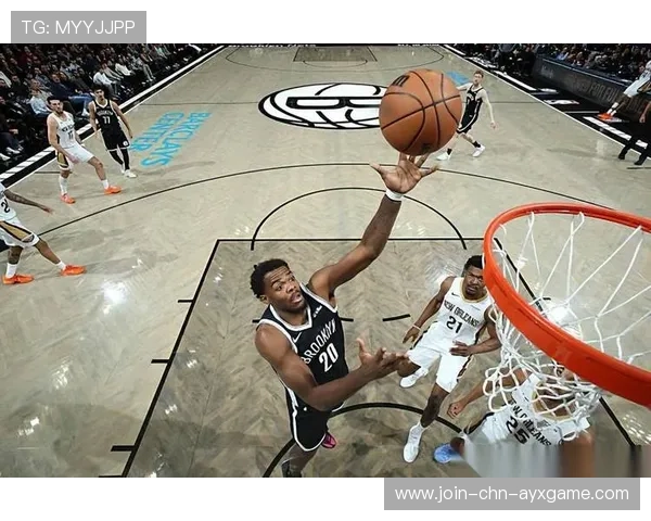 小波特快攻顺下暴扣得分，篮网再度扩大优势